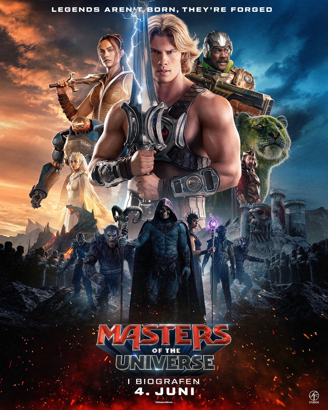 Master of the Universe, DK plakat