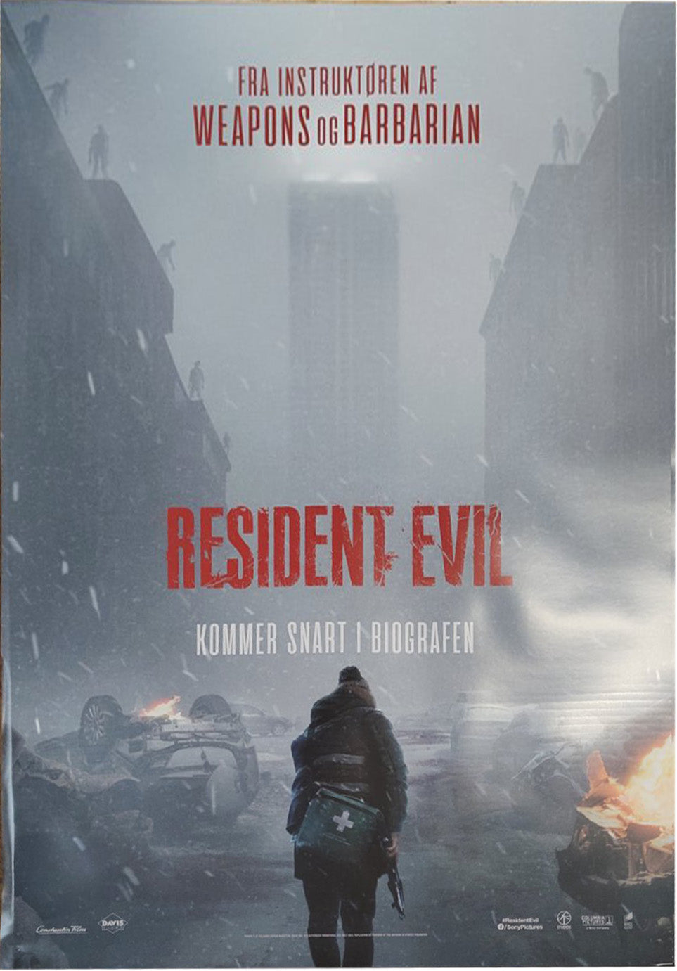 Resident Evil, Teaser plakat