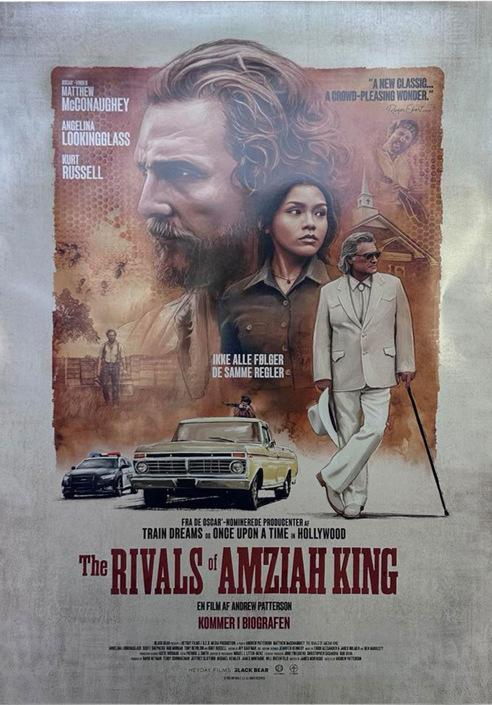 The Rivals of Amziah King, Teaser Plakat
